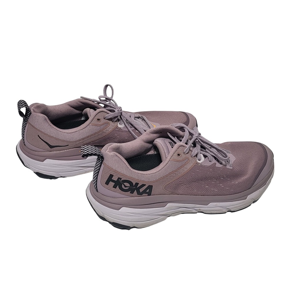 Hoka One One Challenger ATR 6 Womens 9.5B Elderberry Lilac Marble Trail Shoes